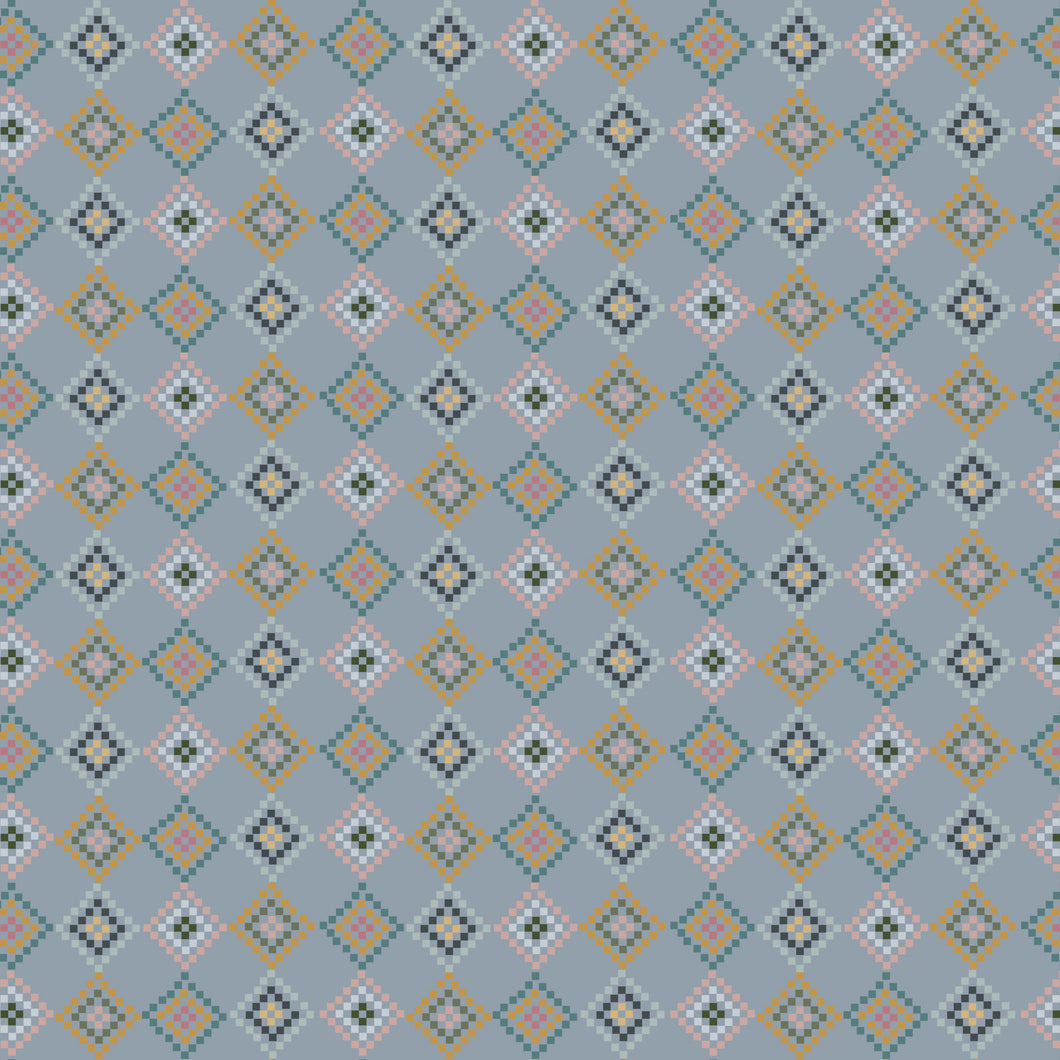 Honey Locust Patchwork Sky by Amber Johnson