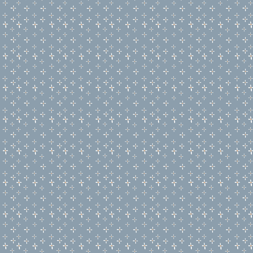 Honey Locust Daisies Sky by Amber Johnson