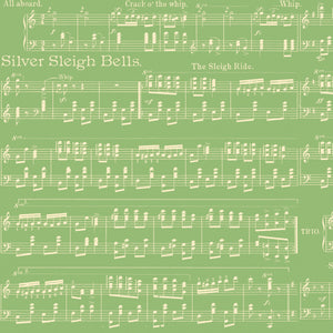 Classic Christmas Sheet Music Green by J. Wecker Frisch