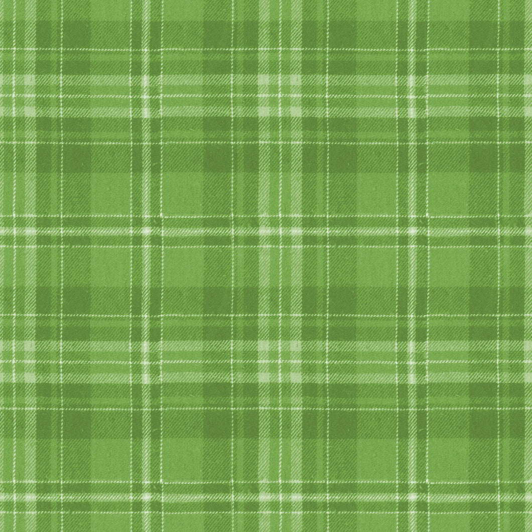 Classic Christmas Plaid Green by J. Wecker Frisch