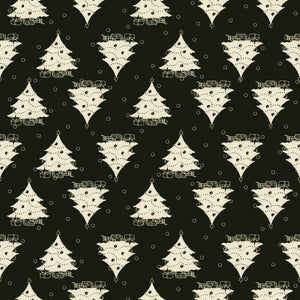 Classic Christmas Trees Black by J. Wecker Frisch