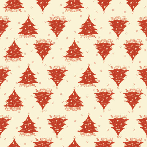 Classic Christmas Trees Parchment by J. Wecker Frisch