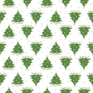 Classic Christmas Trees White by J. Wecker Frisch