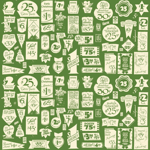 Classic Christmas Gift Tags Green by J. Wecker Frisch