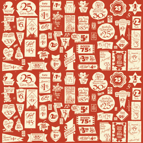 Classic Christmas Gift Tags Red by J. Wecker Frisch