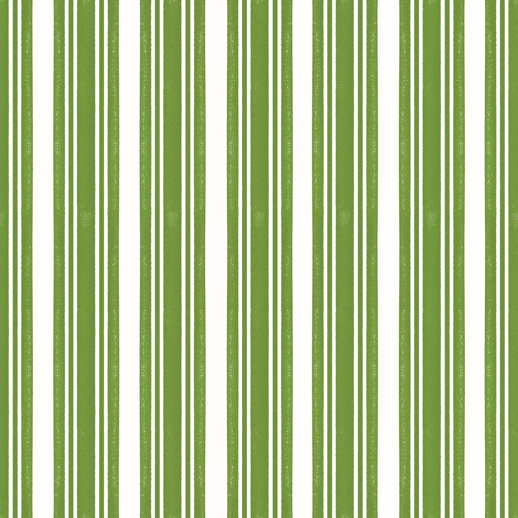 Classic Christmas Stripe Green by J. Wecker Frisch