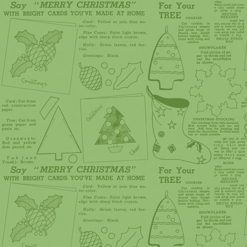 Classic Christmas Handmade Green by J. Wecker Frisch