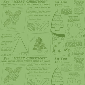 Classic Christmas Handmade Green by J. Wecker Frisch