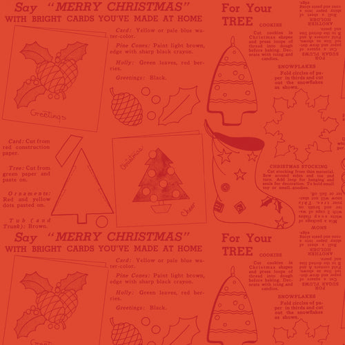 Classic Christmas Handmade Red by J. Wecker Frisch