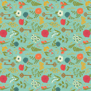 First Blooms Pressed Flowers Glacier by Heather Peterson