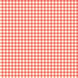 First Blooms Gingham Berry by Heather Peterson