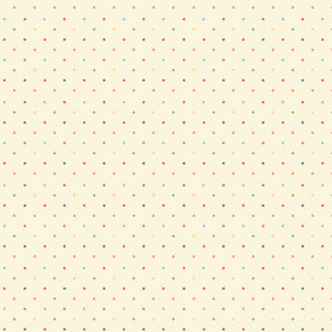 First Blooms Dots Vanilla by Heather Peterson