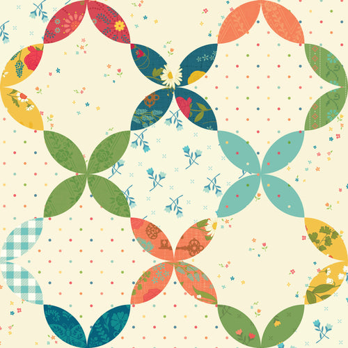 First Blooms Cheater Print Multi by Heather Peterson