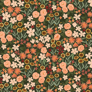 Happy Fall Days Autumn Fields Forest by Kelsey Carlson