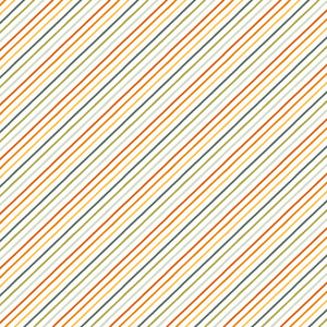 Happy Fall Days Stripes Multi by Kelsey Carlson