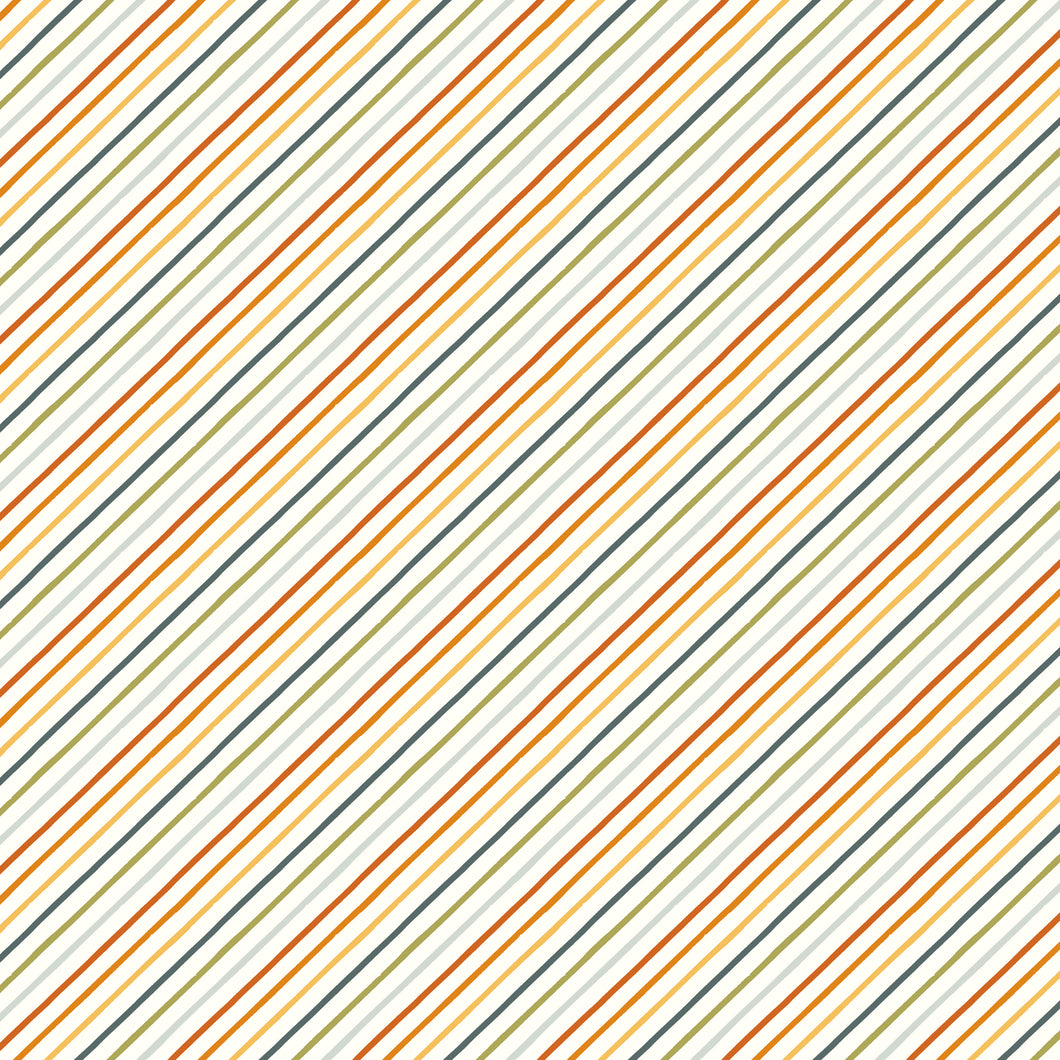 Happy Fall Days Stripes Multi by Kelsey Carlson