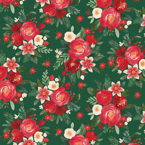 COMING SOON - Charming Christmas Main Green by Kelsey Carlson