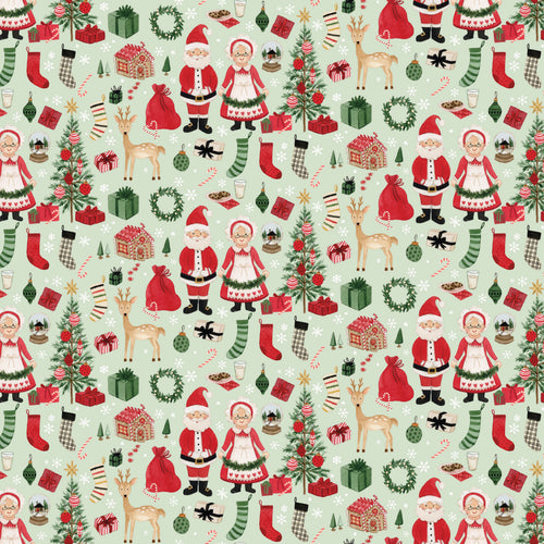 COMING SOON - Charming Christmas Santa & Mrs. Claus Mint by Kelsey Carlson