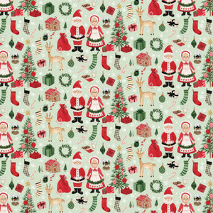 Charming Christmas Santa & Mrs. Claus Mint by Kelsey Carlson
