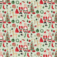 Charming Christmas Santa & Mrs. Claus Mint by Kelsey Carlson