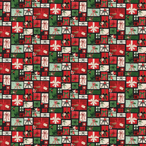 Charming Christmas Pretty Presenst Black by Kesley Carlson