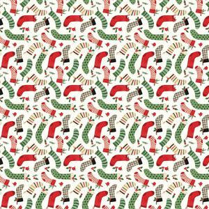 Charming Christmas Stockings Cloud by Kelsey Carlson