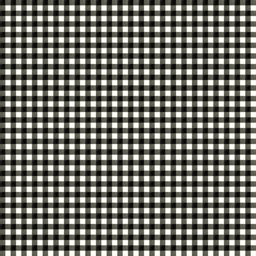COMING SOON - Charming Christmas Gingham Black by Kelsey Carlson