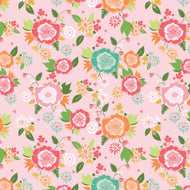 Summer Skies and Fireflies Main Pink by Gracey Larson