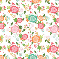 Summer Skies and Fireflies Main White by Gracey Larson