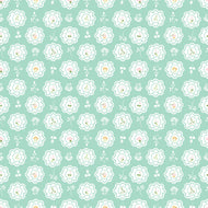 Summer Skies and Fireflies Doilies Aqua by Gracey Larson