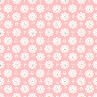 Summer Skies and Fireflies Doilies Pink by Gracey Larson