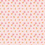 Summer Skies and Fireflies Raspberries Pink by Gracey Larson