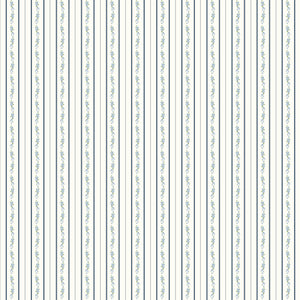 Bluegrass Charm Floral Stripe Cloud by Melissa Mortenson