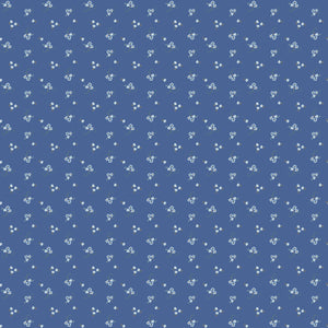 Bluegrass Charm Floral Blue by Melissa Mortenson