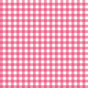 Bluegrass Charm Gingham Pink by Melissa Mortenson