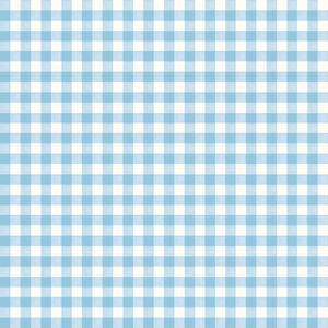Bluegrass Charm Gingham Sky by Melissa Mortenson