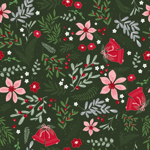Mistletoe and Holly Main Forest by Beverly McCullough