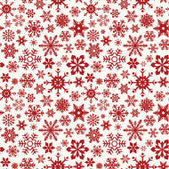 Mistletoe and Holly Snowflakes Cloud by Beverly McCullough