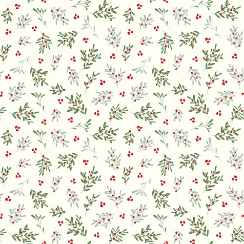 Mistletoe and Holly Mistletoe Cloud by Beverly McCullough