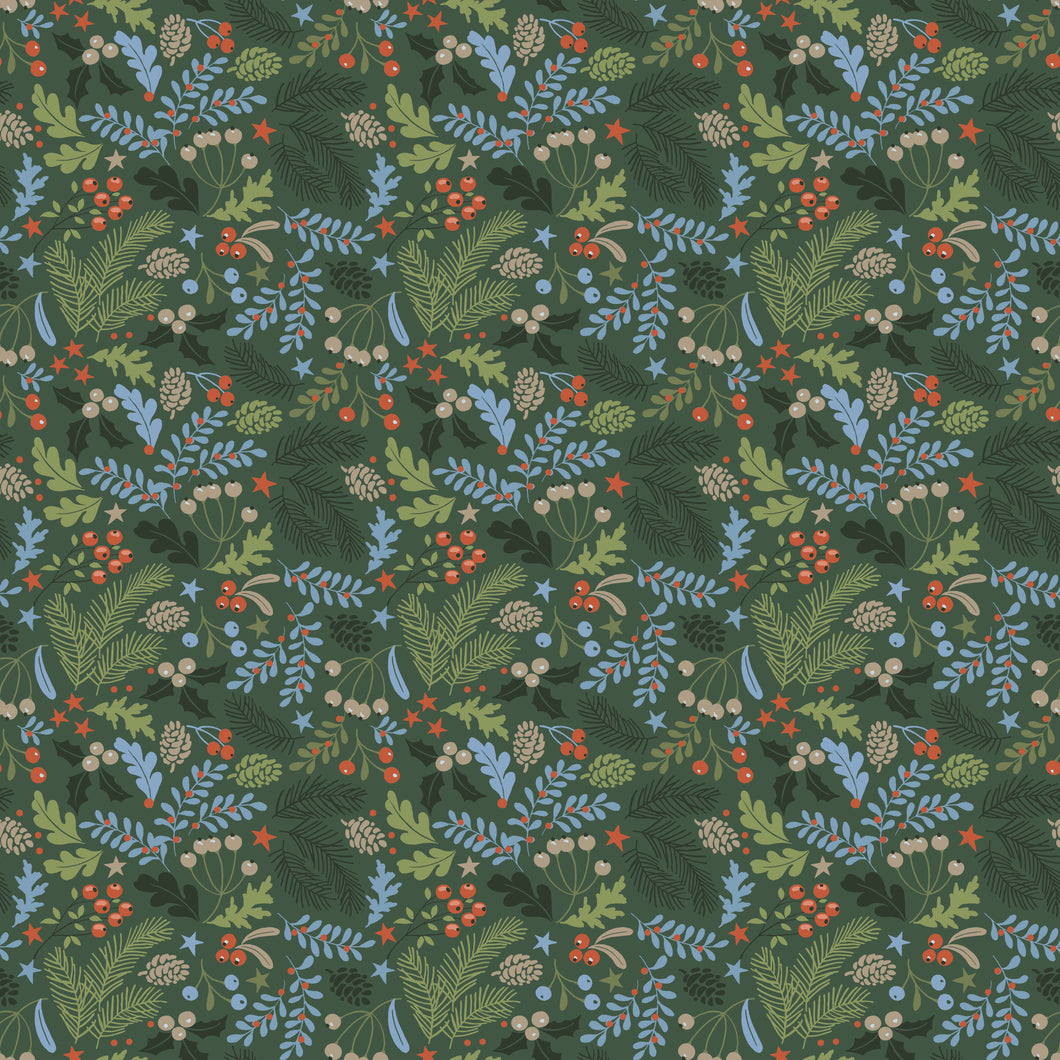Santa's Tree Farm Berries and Boughs Forest by Lisa Audit