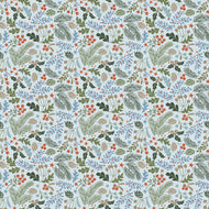 Santa's Tree Farm Berries And Boughs Sky by Lisa Audit