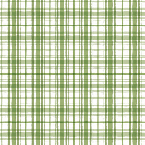 Santa's Tree Farm Plaid Green by Lisa Audit