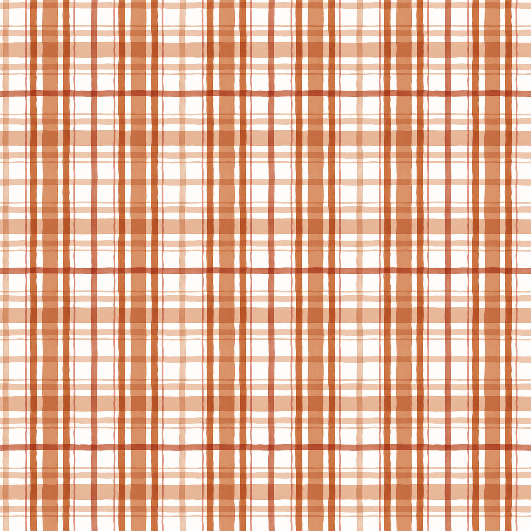 Santa's Tree Farm Plaid Rudolph by Lisa Audit