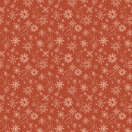 Santa's Tree Farm Snowflakes Rudolph by Lisa Audit
