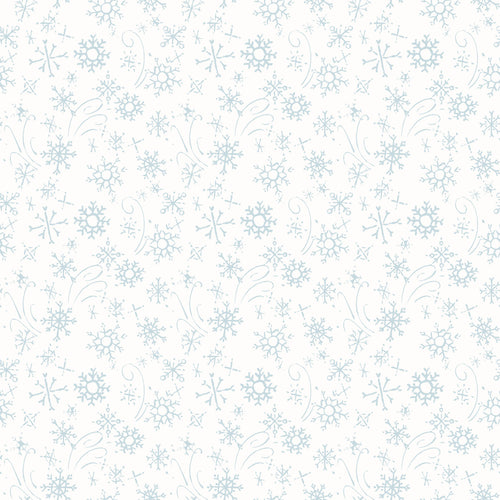 Santa's Tree Farm Snowflakes Snowy by Lisa Audit
