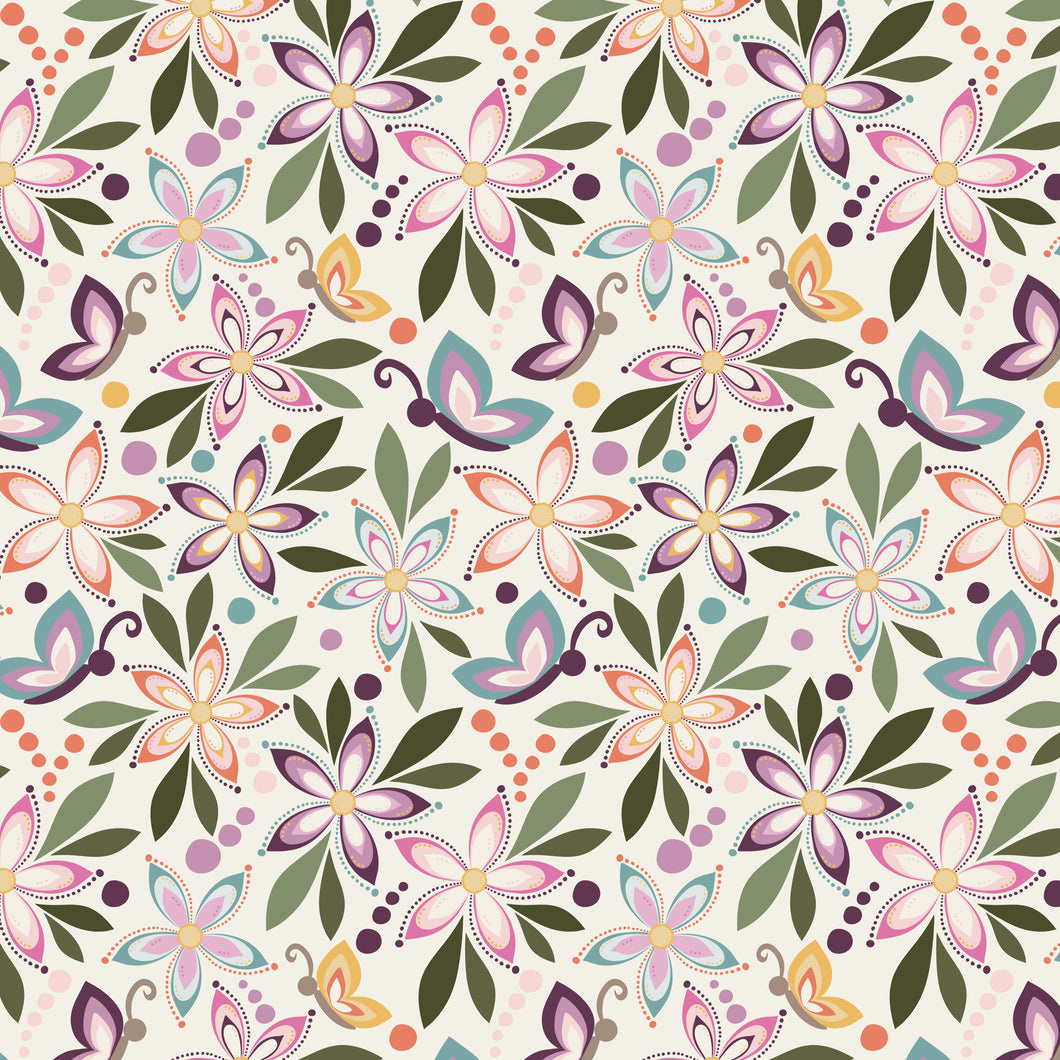 COMING SOON - Juju's Petals Main Cream by Judi Madsen