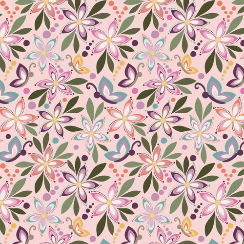 COMING SOON - Juju's Petals Main Pink by Judi Madsen