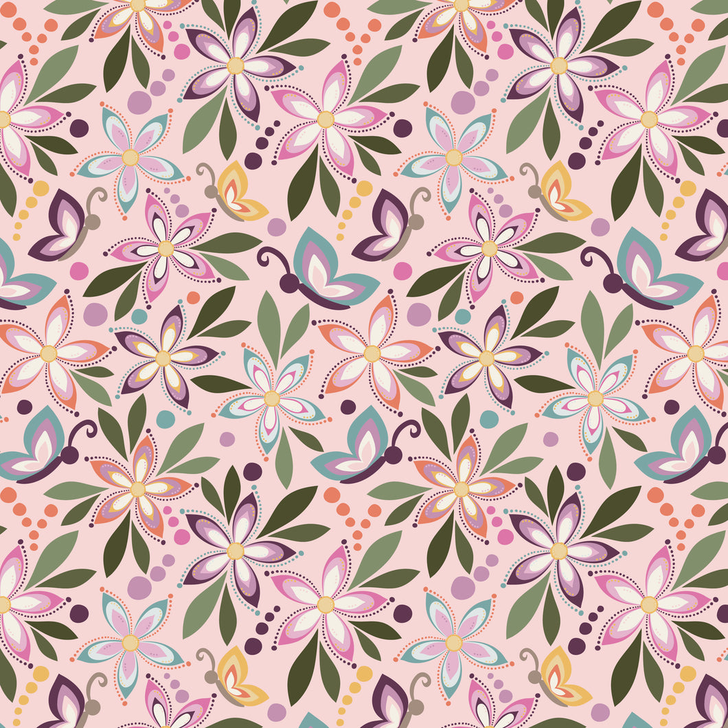 COMING SOON - Juju's Petals Main Pink by Judi Madsen