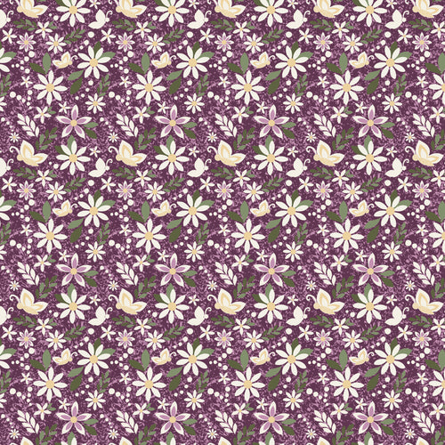 COMING SOON - Juju's Petals Dance Purple by Judi Madsen
