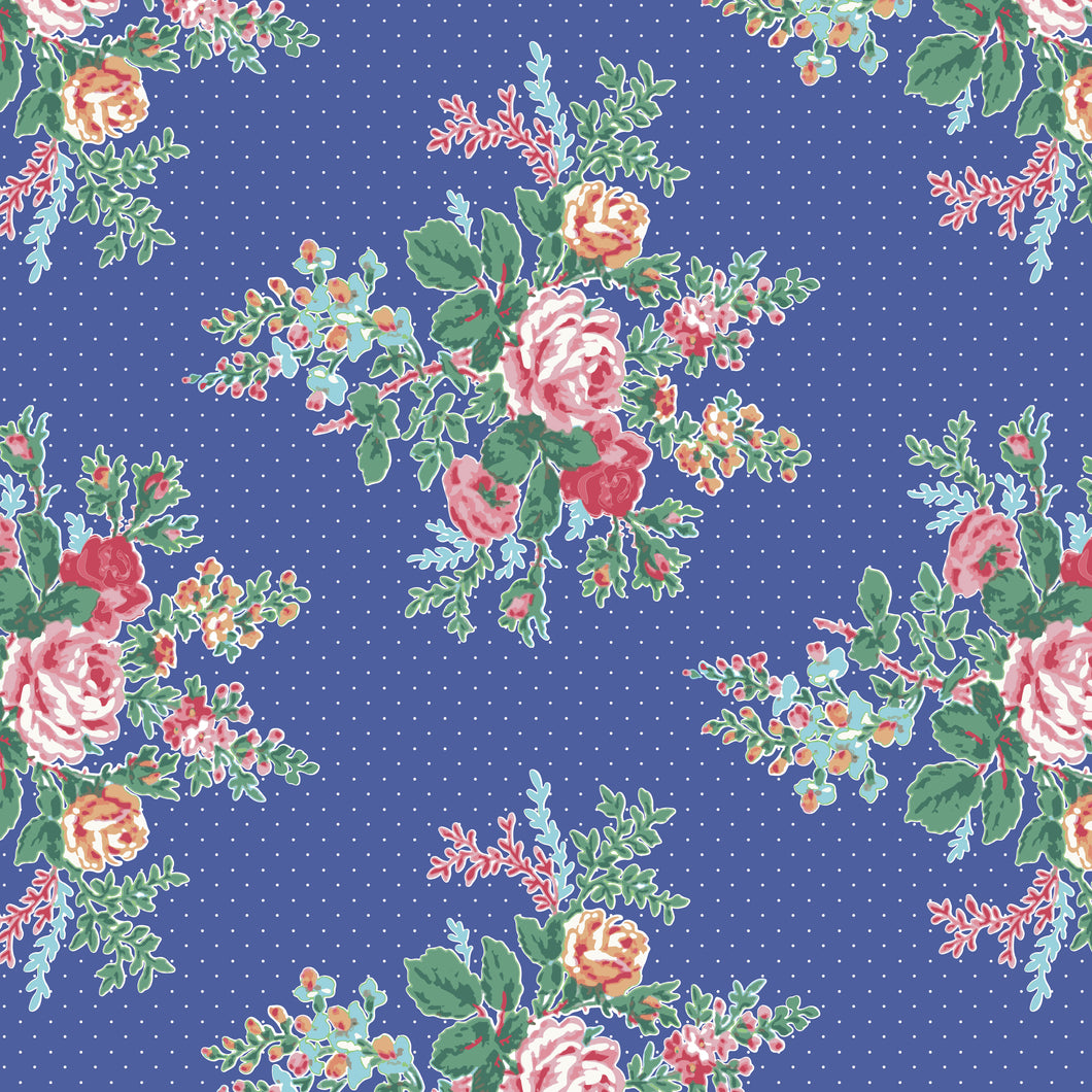COMING SOON - Simple Pleasures Floral Blue by American Jane